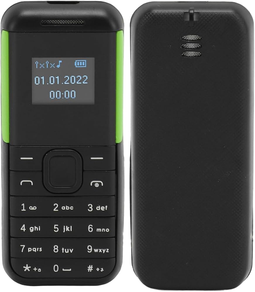 Mini telefon Dual Sim BM222, 68 x28 mm