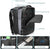 Rucsac laptop Oxford, rezistent la apa, compartiment vacuum, capacitate mare, USB, negru