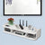 Suport router si accesorii, 3 compartimente, 20 x 60 cm