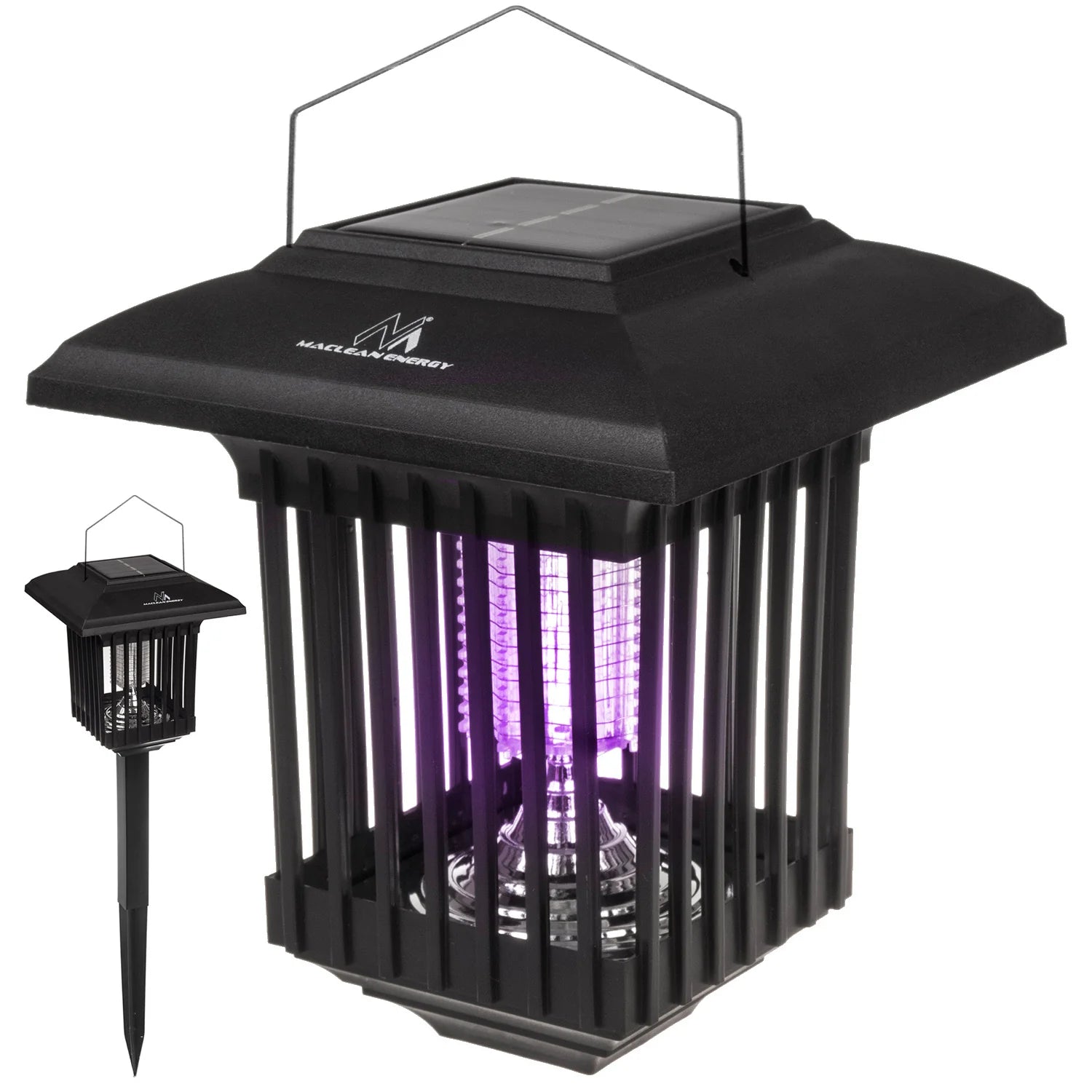 Lampa solara antiinsecte pentru gradina cu lumina led