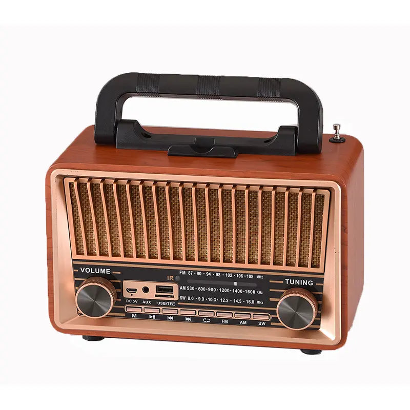 Radio Clasic Vintage NNS NS-2071BT cu Bluetooth, MP3, USB și telecomanda