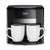 Aparat de Cafea RAF 1000W cu 2 Cani ceramice si Lingura de masurare Incluse, 420ml