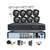 Sistem de supraveghere cu 4 sau 8 camere exterior 1080P, Kit DVR, compresie video H.265