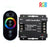 Controller led RGB pentru banda LED, cu touch, 12V/24V, cu telecomanda