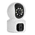 Camera dubla de supraveghere, 3MP, WiFi, Rotire 360°, HD, Senzor miscare, Alb/Negru