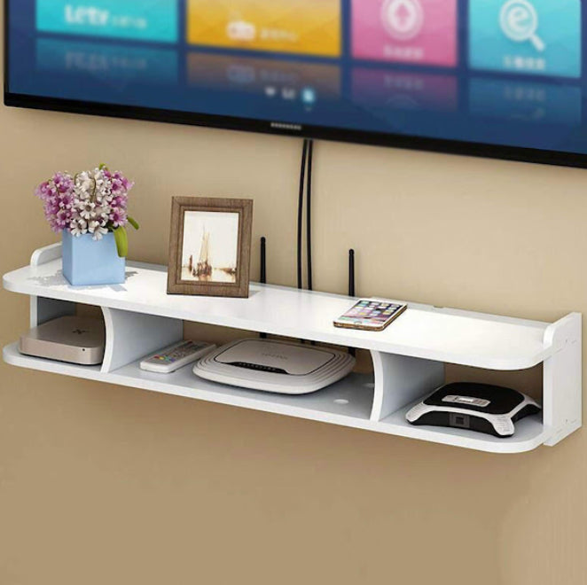 Suport router si accesorii, 3 compartimente, 20 x 60 cm