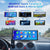 Navigatie cu Android Auto și Apple CarPlay wireless si camera marsarier, display HD 10 inch