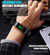 Bratara fitness 2 in 1, Smart Bracelet, cu casca Bluetooth inclusa