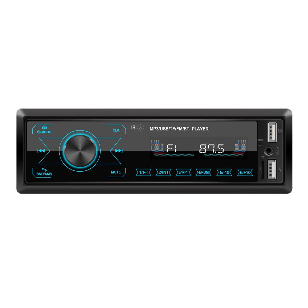 Radio MP3 player auto cu touchscreen, bluetooth, USB, microSD, AUX, 4x60W si telecomanda