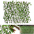 Gard viu artificial extensibil, vesnic verde, 220x70 sau 120x120