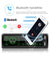 Radio MP3 player auto cu touchscreen, bluetooth, USB, microSD, AUX, 4x60W si telecomanda