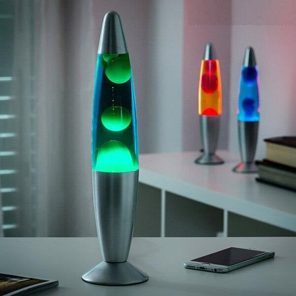 Lampa de veghe decorativa Lava Lamp, 25W