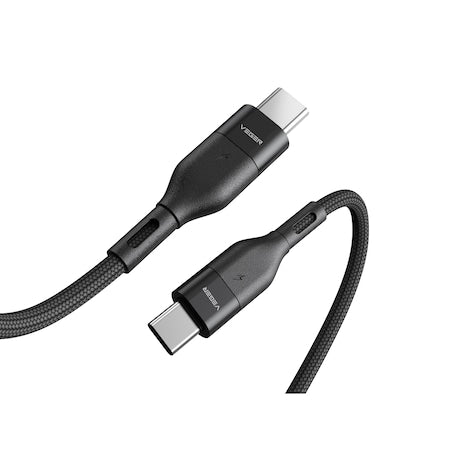 Cablu date si Incarcare, USB Type-C la USB Type-C, 3A, 1.2m, Negru