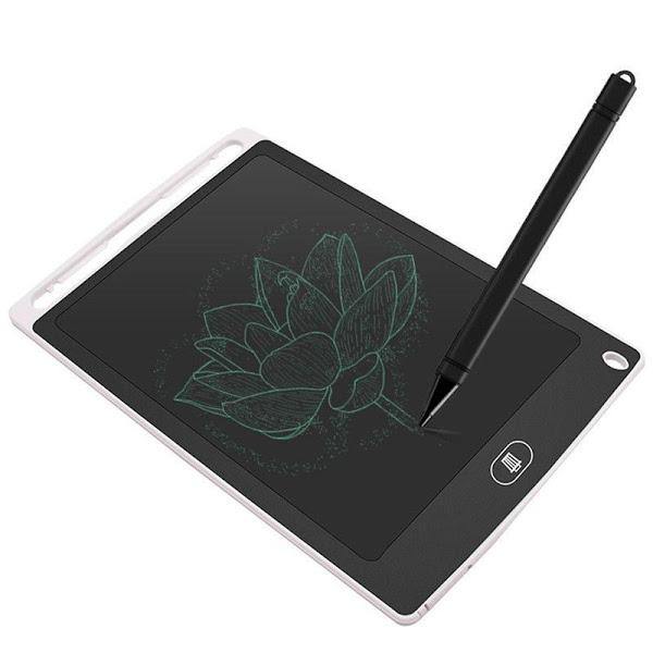 Tableta LCD pentru scris si desenat, 8.5 inch, Alba - Tenq.ro